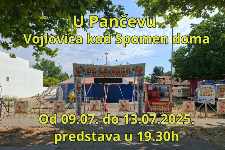 Cirkus Delavega produžava gostovanje u Pančevu!