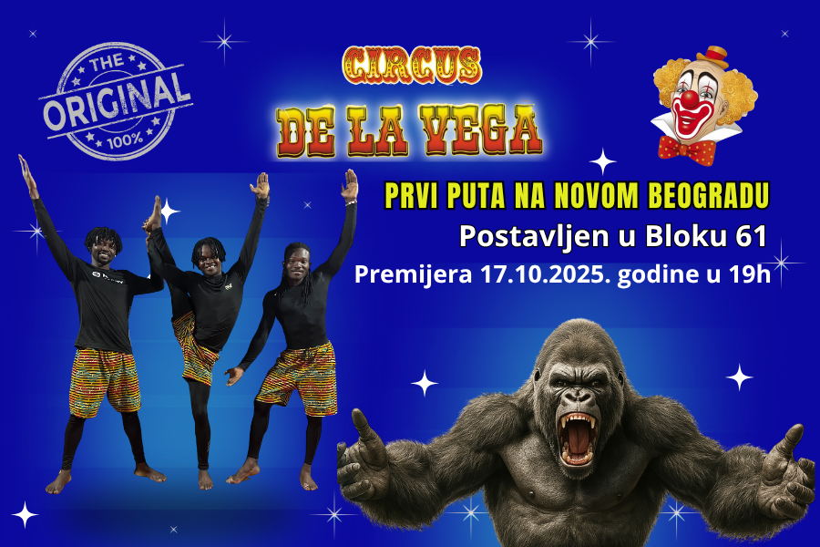 Cirkus Delavega na Novom Beogradu – premijera 17.10.