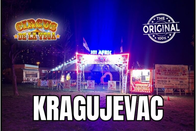 Cirkus Kragujevac – Delavega 2025 kod jezera Bubanj