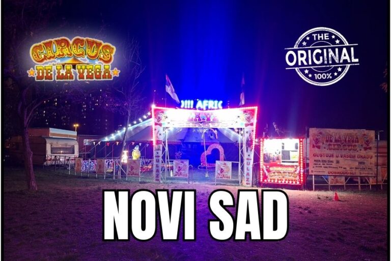 Cirkus Delavega gostovao u Novom Sadu od 21.03. do 20.04.2025.