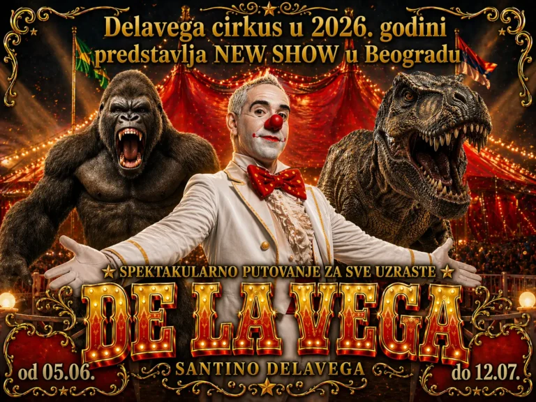 Cirkus Delavega gostuje na Medakoviću u 2026 kod plavog mosta