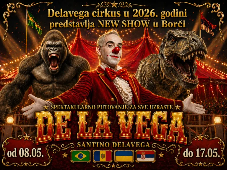 Cirkus delavega gostuje u Borči kod stadiona BSK